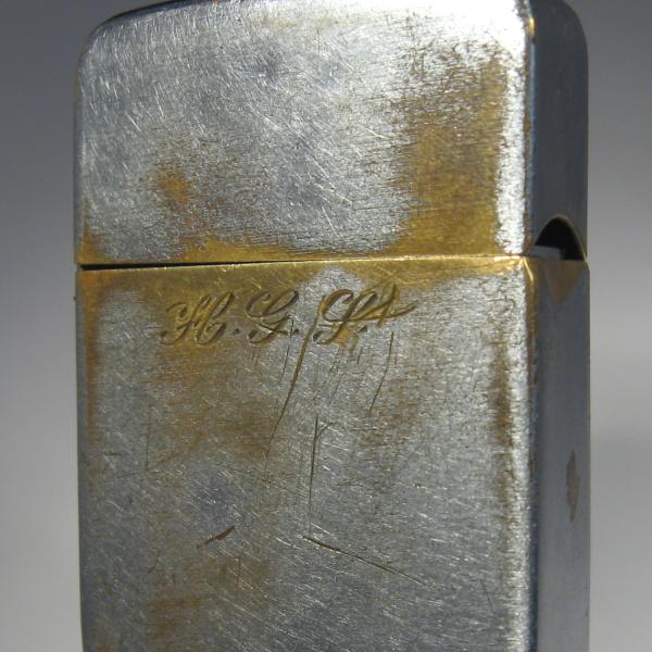 (366) ZIPPO [=1941=] (4 barrel) =HAND WARMER , inicjały=